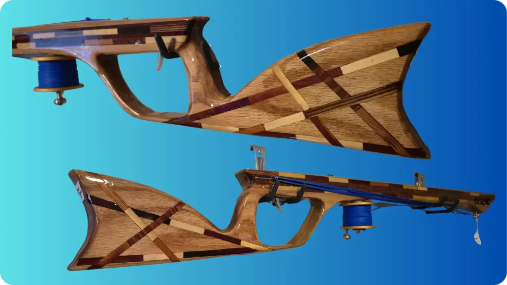 TG-6 Wood Cherry, with exotic wood inlay on both sides