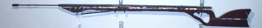 Topgun Speargun Exotic Wood Padauk Abalone inlay on both sides